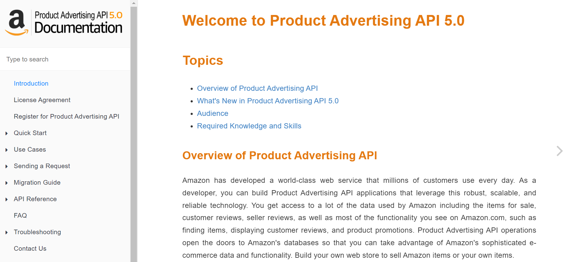Product Advertising API