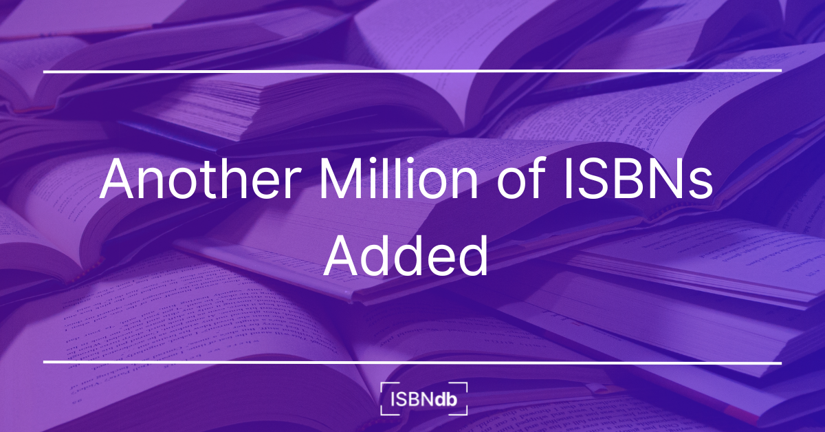 Million of ISBNs