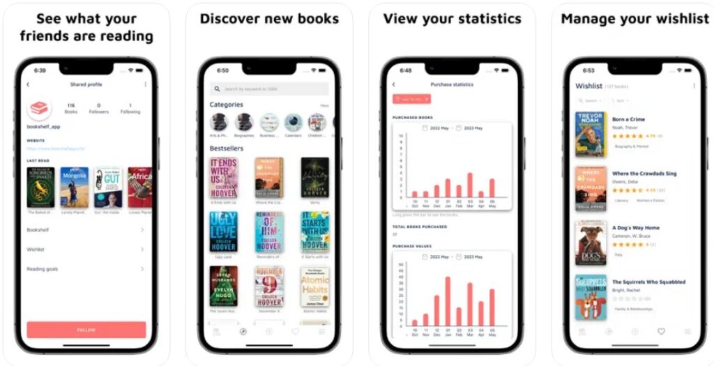 Bookshelf app